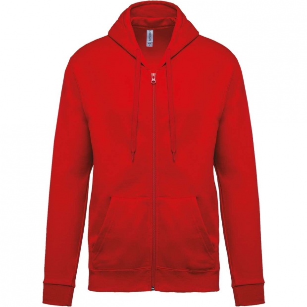 FULL ZIP HOODED SWEATSHIRT