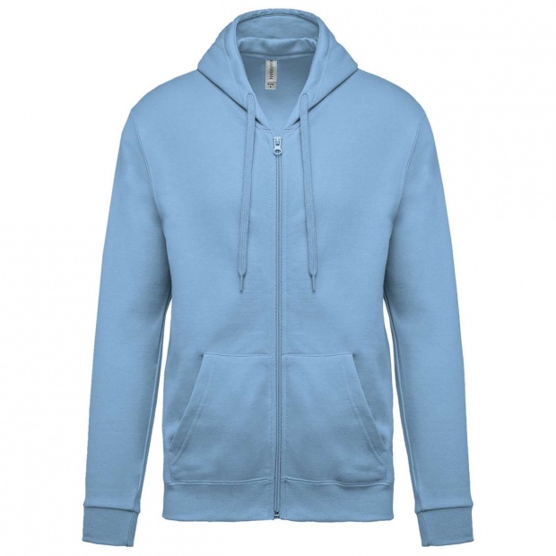 FULL ZIP HOODED SWEATSHIRT