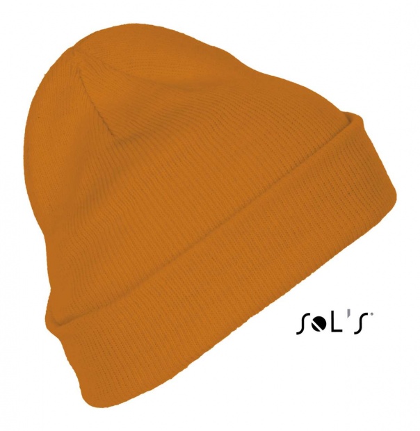 SOL'S PITTSBURGH - SOLID-COLOUR BEANIE WITH CUFFED DESIGN