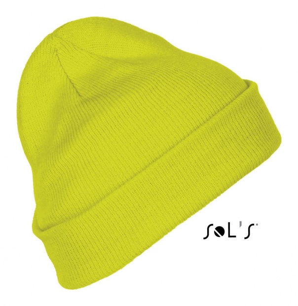 SOL'S PITTSBURGH - SOLID-COLOUR BEANIE WITH CUFFED DESIGN