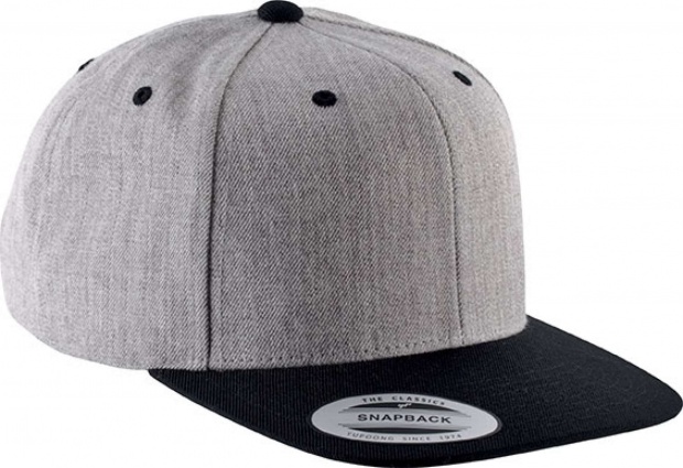 FLAT PEAK CAP - 6 PANELS