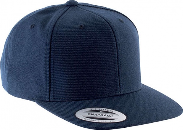 FLAT PEAK CAP - 6 PANELS