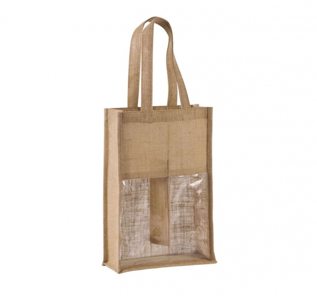 JUTE BOTTLE BAG