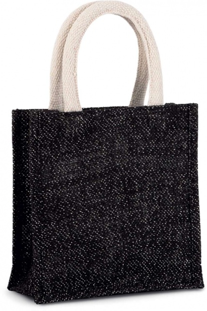 JUTE CANVAS TOTE - SMALL