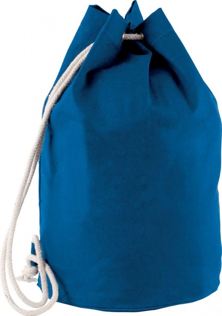 COTTON SAILOR-STYLE BAG WITH DRAWSTRING