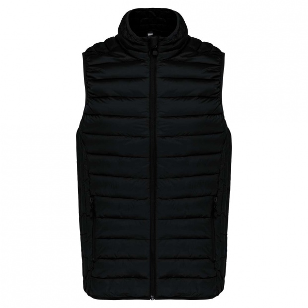 MEN’S LIGHTWEIGHT SLEEVELESS FAKE DOWN JACKET