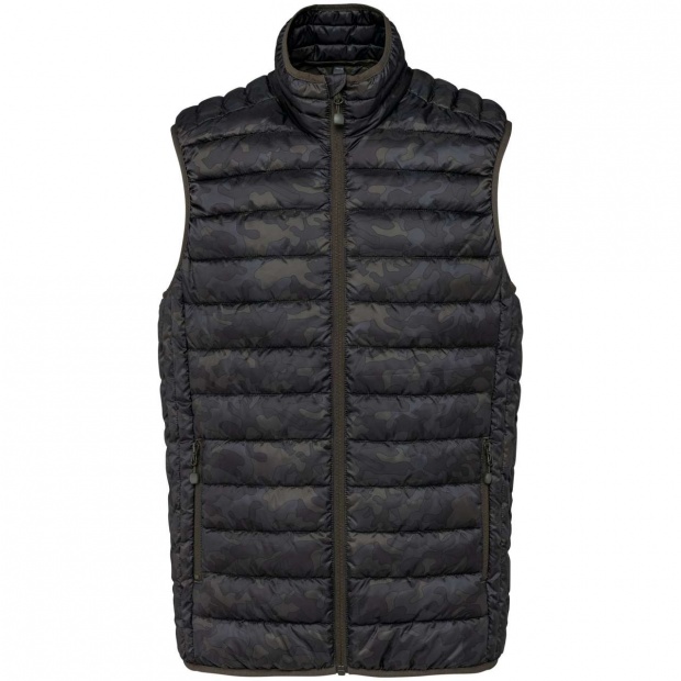 MEN’S LIGHTWEIGHT SLEEVELESS FAKE DOWN JACKET