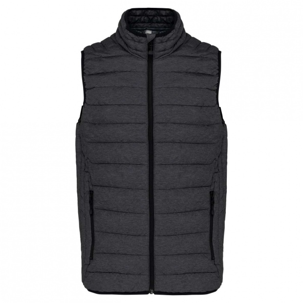 MEN’S LIGHTWEIGHT SLEEVELESS FAKE DOWN JACKET