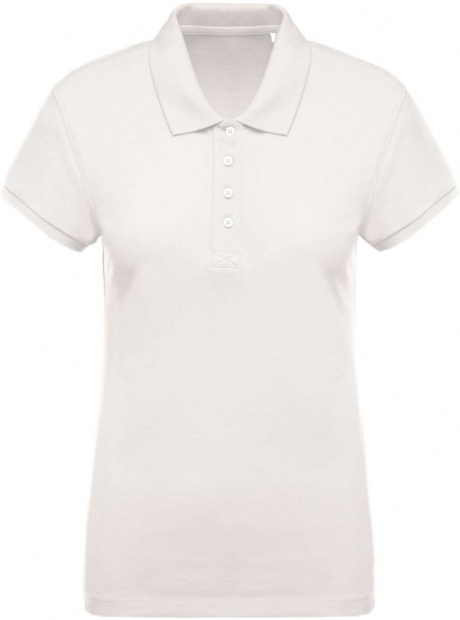 LADIES’ ORGANIC PIQUÉ SHORT-SLEEVED POLO SHIRT