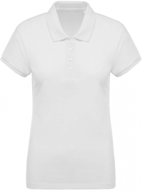 LADIES’ ORGANIC PIQUÉ SHORT-SLEEVED POLO SHIRT