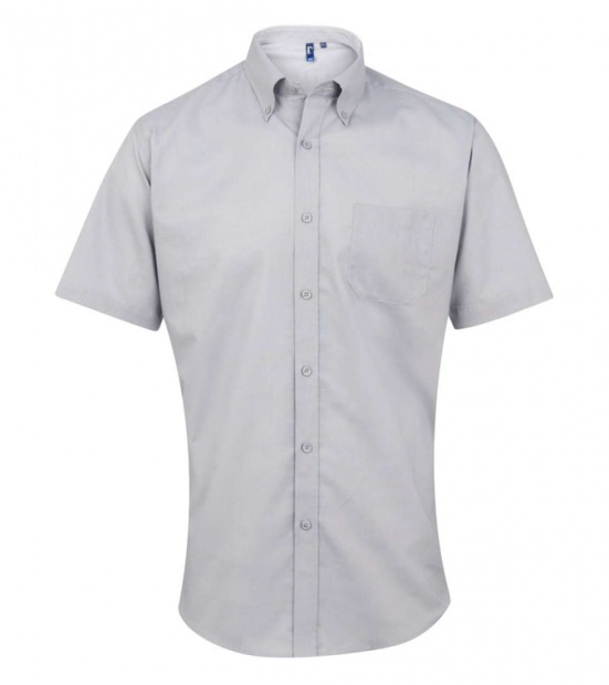 MEN’S SHORT SLEEVE SIGNATURE OXFORD SHIRT