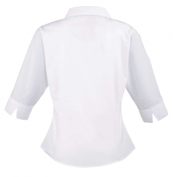 WOMEN'S POPLIN 3/4 SLEEVE BLOUSE