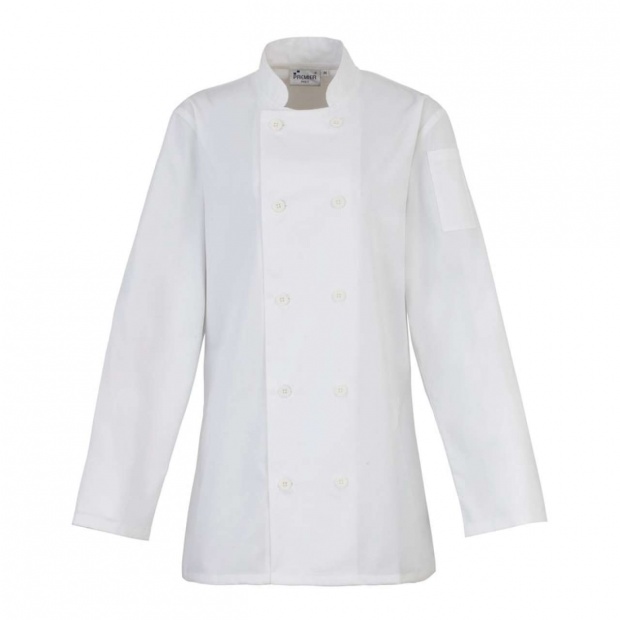 LADIES’ LONG SLEEVE CHEF’S JACKET