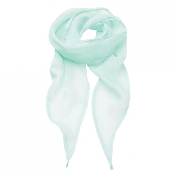 'COLOURS COLLECTION' PLAIN CHIFFON SCARF