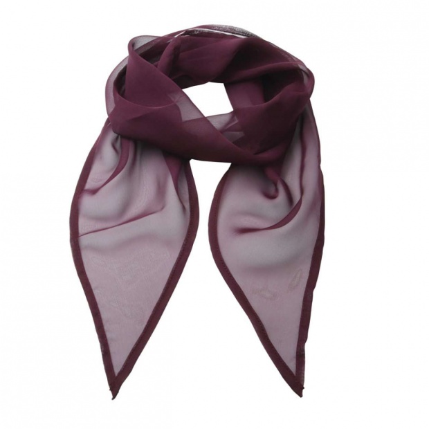 'COLOURS COLLECTION' PLAIN CHIFFON SCARF