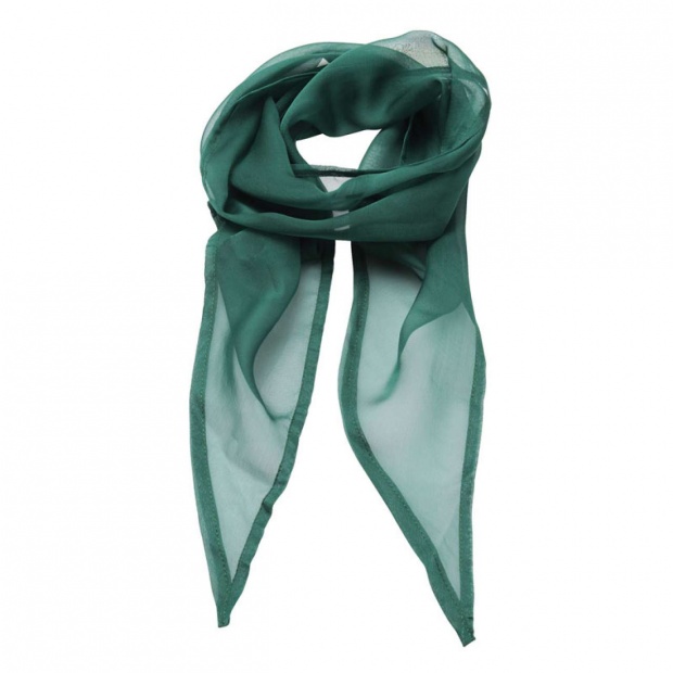 'COLOURS COLLECTION' PLAIN CHIFFON SCARF