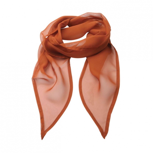 'COLOURS COLLECTION' PLAIN CHIFFON SCARF