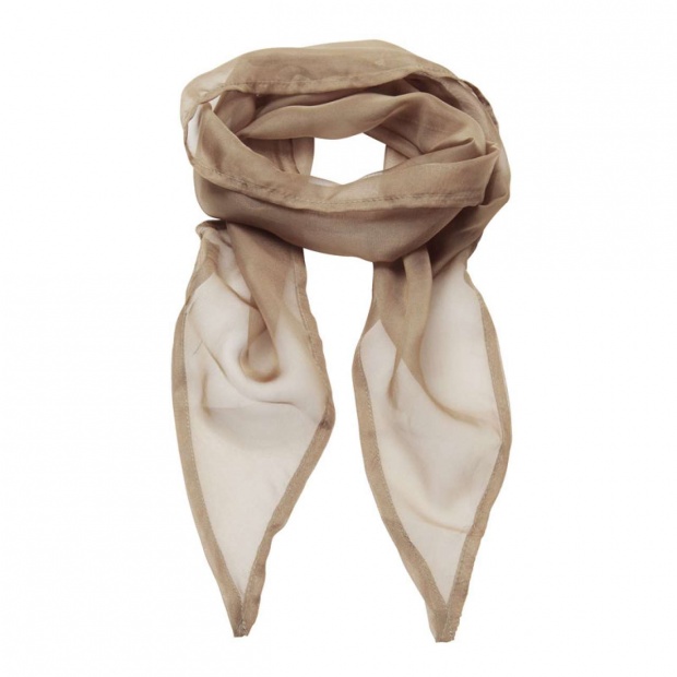 'COLOURS COLLECTION' PLAIN CHIFFON SCARF