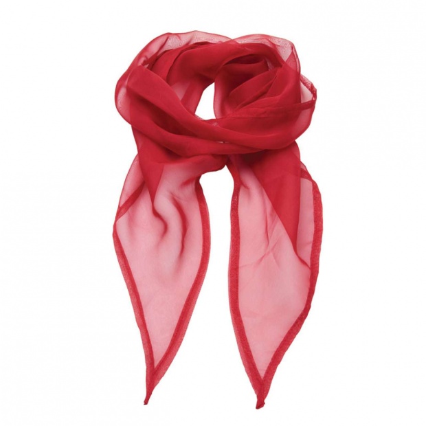 'COLOURS COLLECTION' PLAIN CHIFFON SCARF