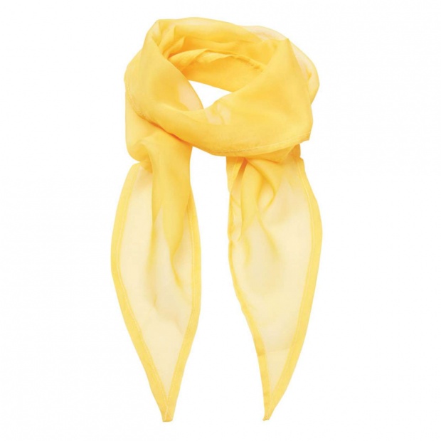 'COLOURS COLLECTION' PLAIN CHIFFON SCARF