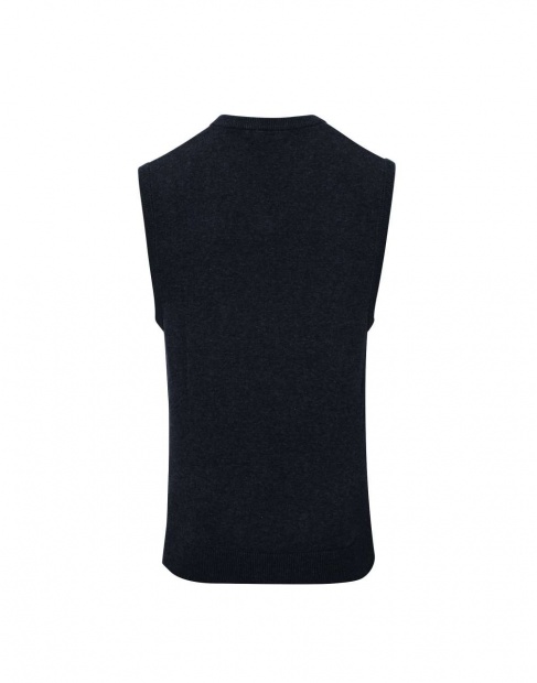 MEN'S V-NECK SLEEVELESS SWEATER