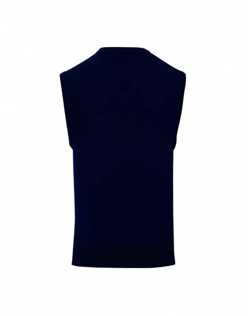 MEN'S V-NECK SLEEVELESS SWEATER