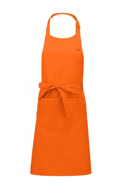 COTTON APRON WITH POCKET