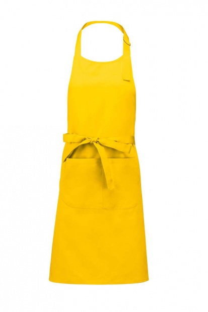 COTTON APRON WITH POCKET