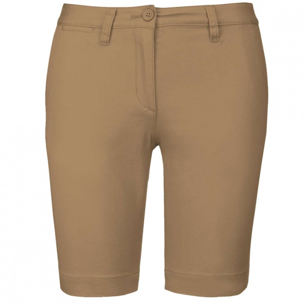 LADIES' CHINO BERMUDA SHORTS