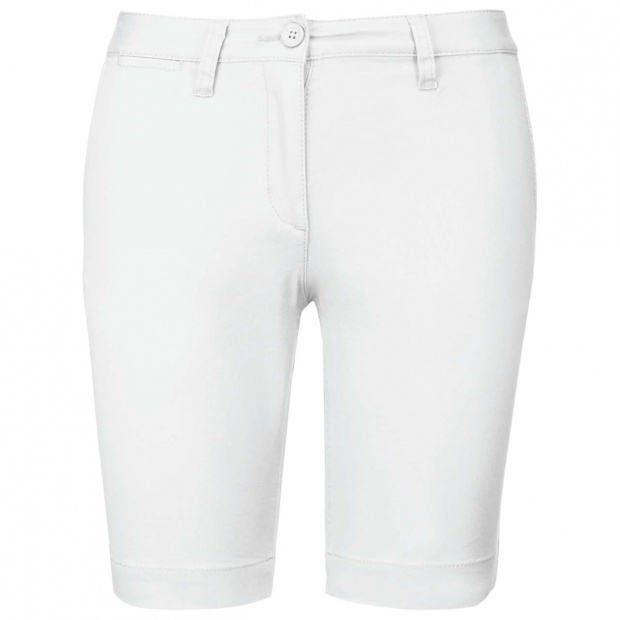 LADIES' CHINO BERMUDA SHORTS