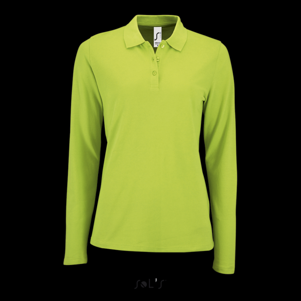 SOL'S PERFECT LSL WOMEN - LONG-SLEEVE PIQUÉ POLO SHIRT