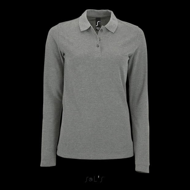 SOL'S PERFECT LSL WOMEN - LONG-SLEEVE PIQUÉ POLO SHIRT