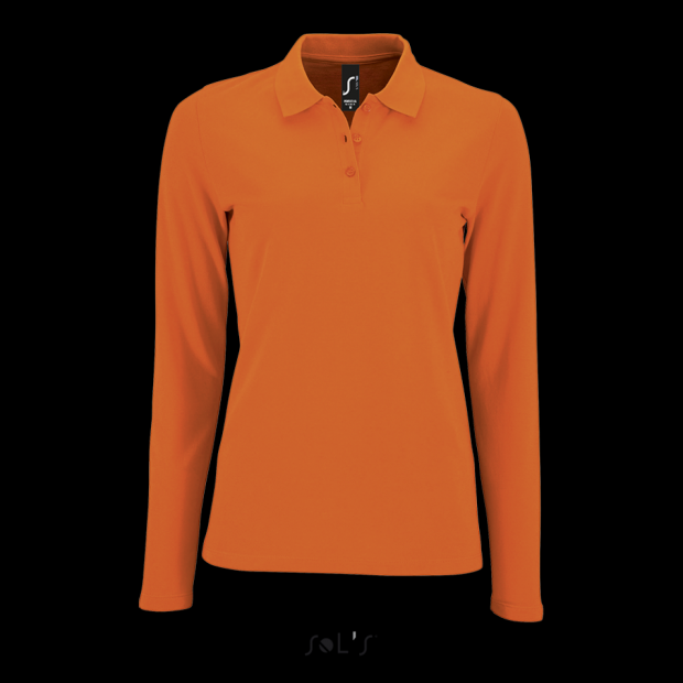 SOL'S PERFECT LSL WOMEN - LONG-SLEEVE PIQUÉ POLO SHIRT