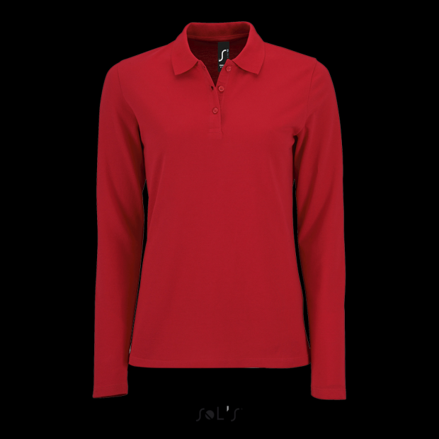 SOL'S PERFECT LSL WOMEN - LONG-SLEEVE PIQUÉ POLO SHIRT