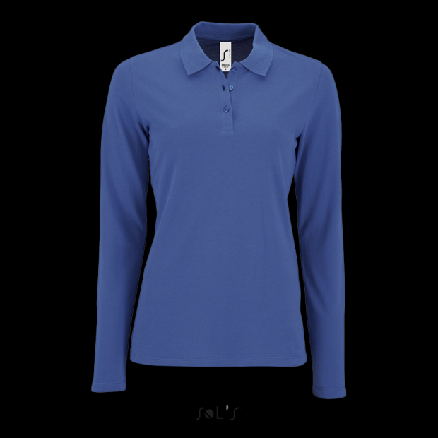 SOL'S PERFECT LSL WOMEN - LONG-SLEEVE PIQUÉ POLO SHIRT