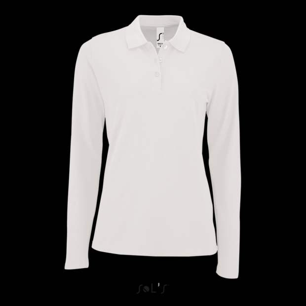 SOL'S PERFECT LSL WOMEN - LONG-SLEEVE PIQUÉ POLO SHIRT