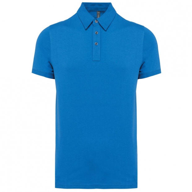 MEN'S SHORT SLEEVED JERSEY POLO SHIRT