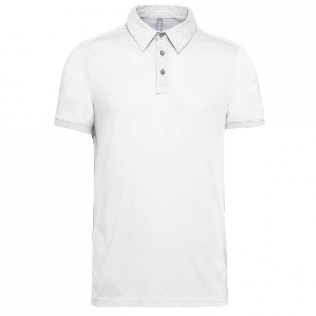 MEN'S SHORT SLEEVED JERSEY POLO SHIRT