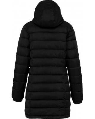 LADIES' LIGHTWEIGHT HOODED PADDED PARKA