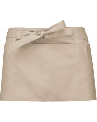 POLYCOTTON SHORT APRON