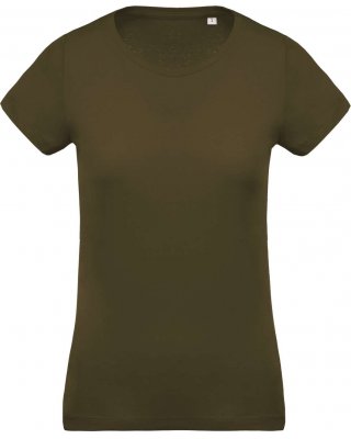 LADIES’ ORGANIC COTTON CREW NECK T-SHIRT