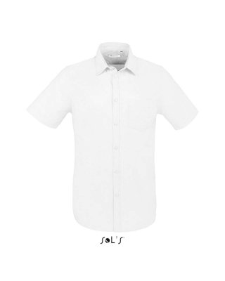 SOL'S BRISBANE FIT - SHORT SLEEVE OXFORD MEN'S SHIRT