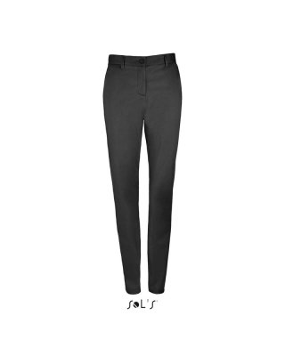 SOL'S JARED WOMEN - SATIN STRETCH TROUSERS