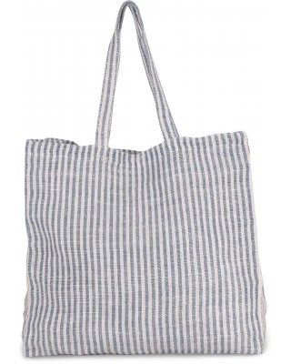 JUCO STRIPED SHOPPER BAG