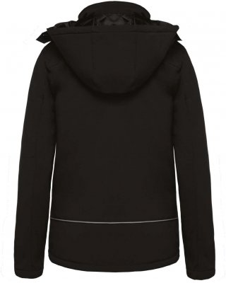 LADIES’ HOODED SOFTSHELL LINED PARKA