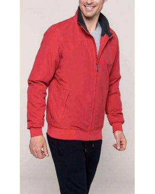 FLEECE LINED BLOUSON JACKET