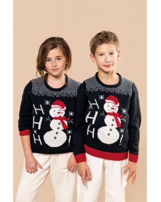 KIDS' HO HO HO JUMPER