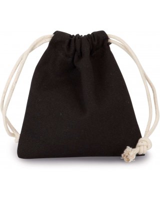 COTTON BAG WITH DRAWCORD CLOSURE - SMALL SIZE