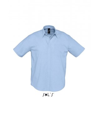 SOL'S BRISBANE - SHORT SLEEVE OXFORD MEN'S SHIRT