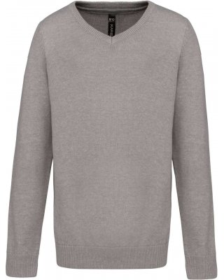 KIDS' V-NECK JUMPER